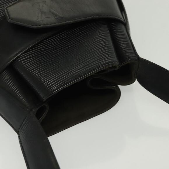 LOUIS VUITTON Epi Sac Depaule PM Shoulder Bag Black M80157 - Picture 6 of 12